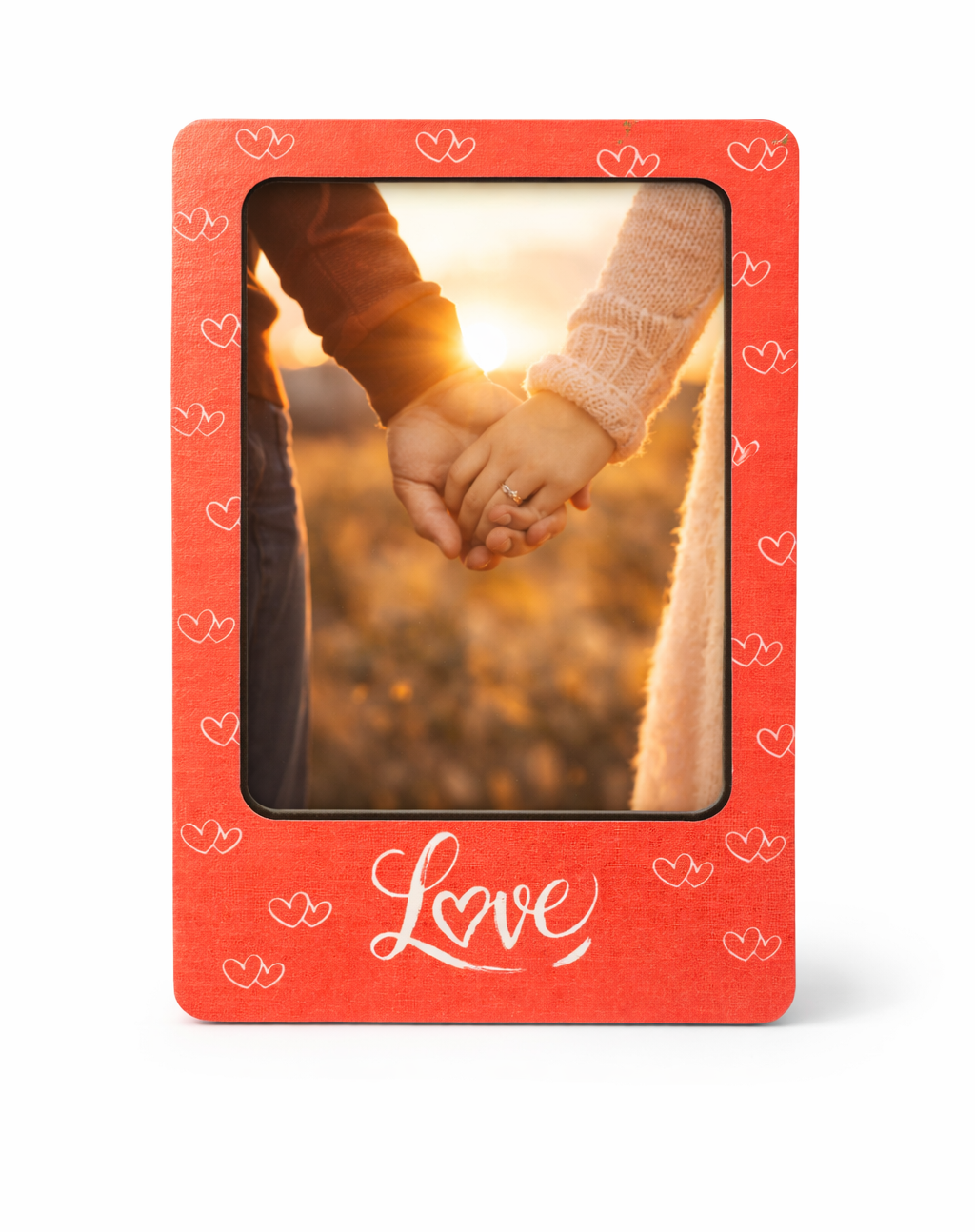 LOVE (RED)Photo Frame Magnet  (ONLY PREPAID ORDERS/CLICK TO ADD PICTURE)