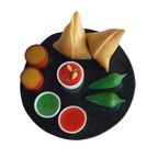 CHAI SAMOSA CHOLE FRIDGE MAGNET