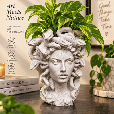 Medusa Bust Planter (PREPAID ONLY)