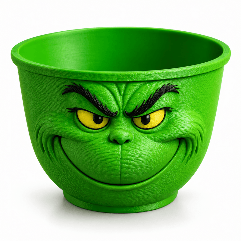 Green Mischief Face Popcorn Tub 🍿💚 (PREPAID ONLY)