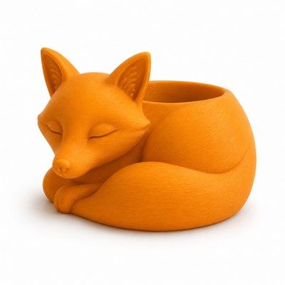 Sleeping Fox Planter  (PREPAID ONLY)