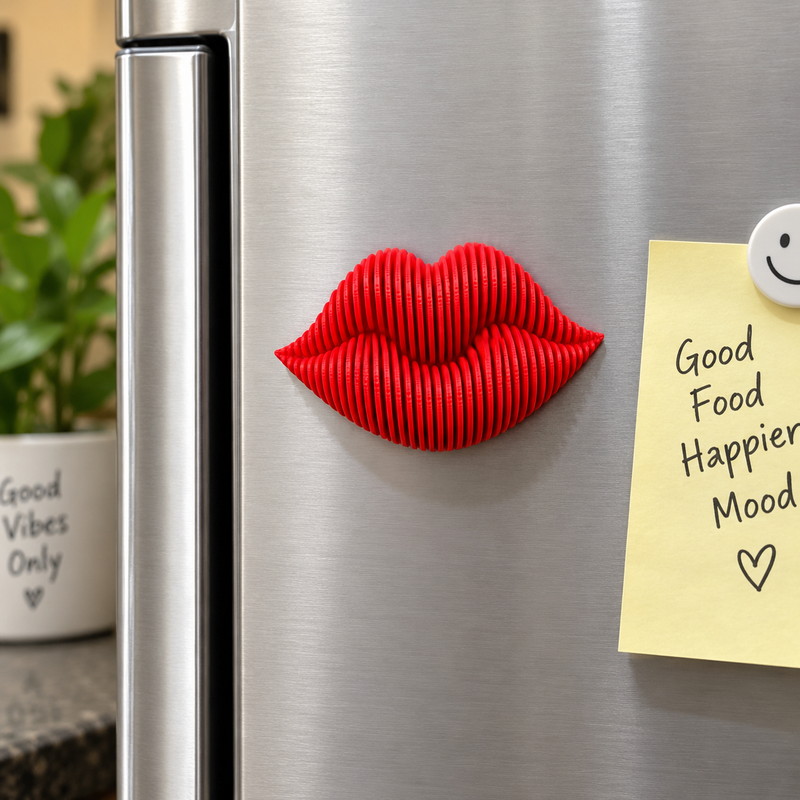 Red Lips Fridge Magnet 💋