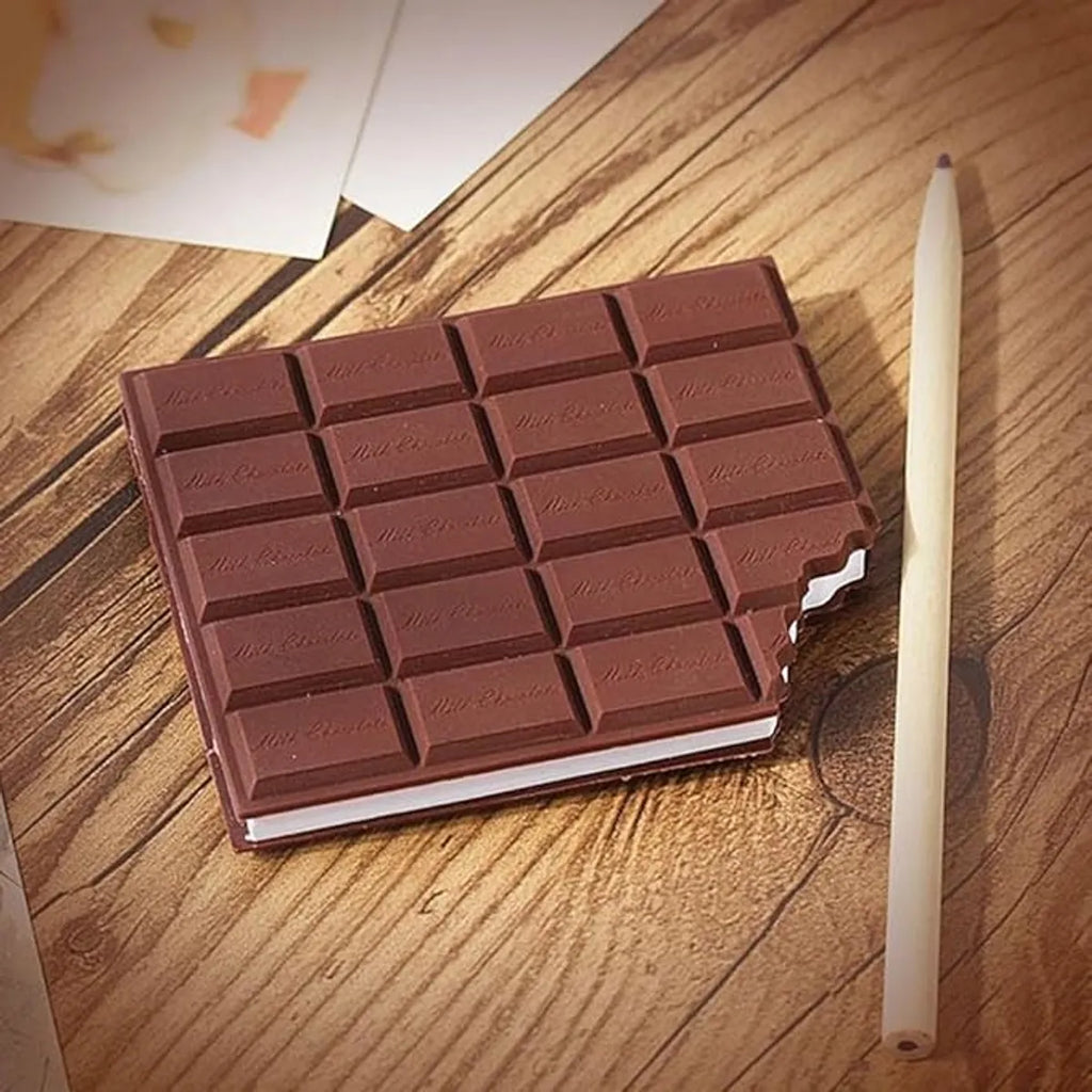 CHOCOLATE  NOTEPAD