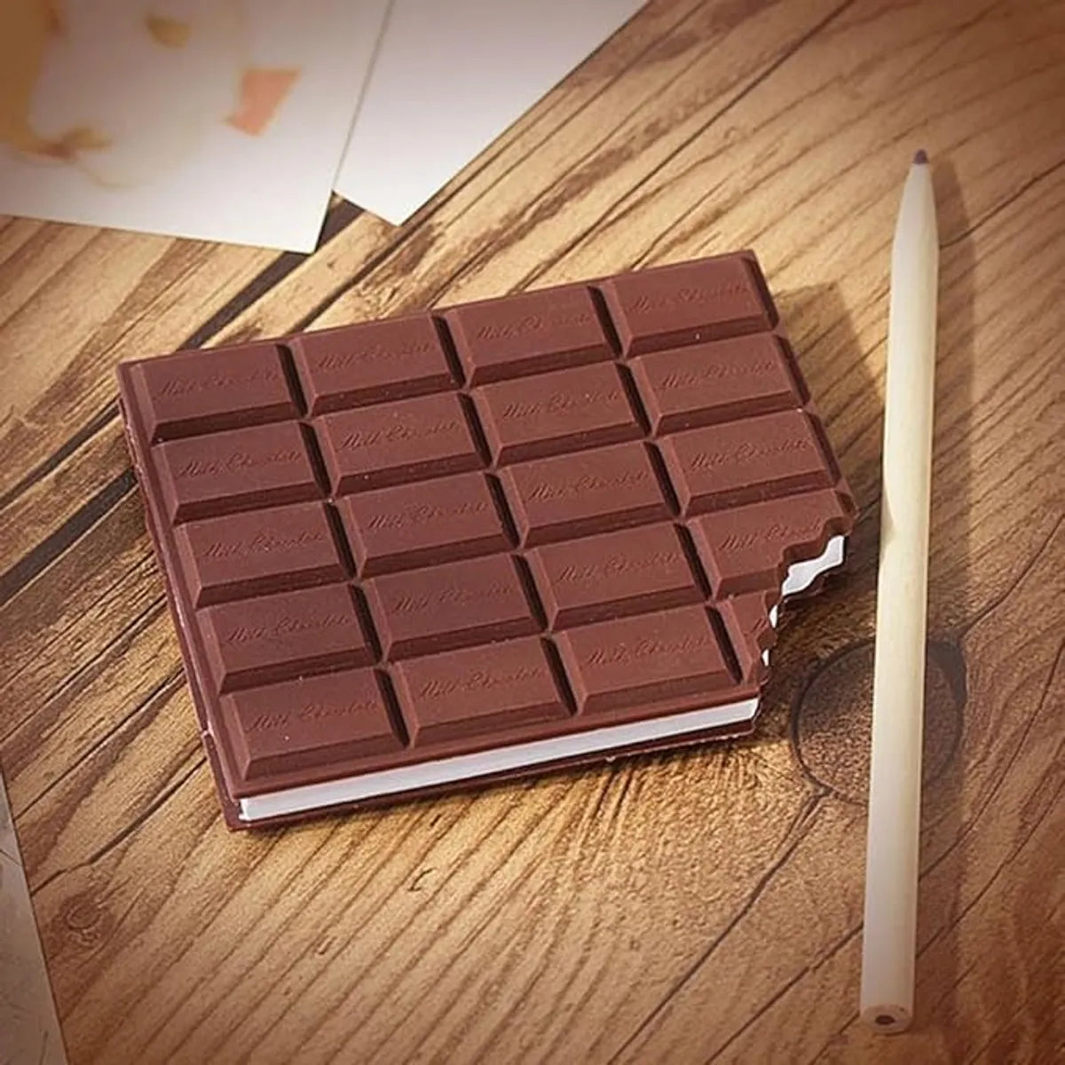CHOCOLATE  NOTEPAD