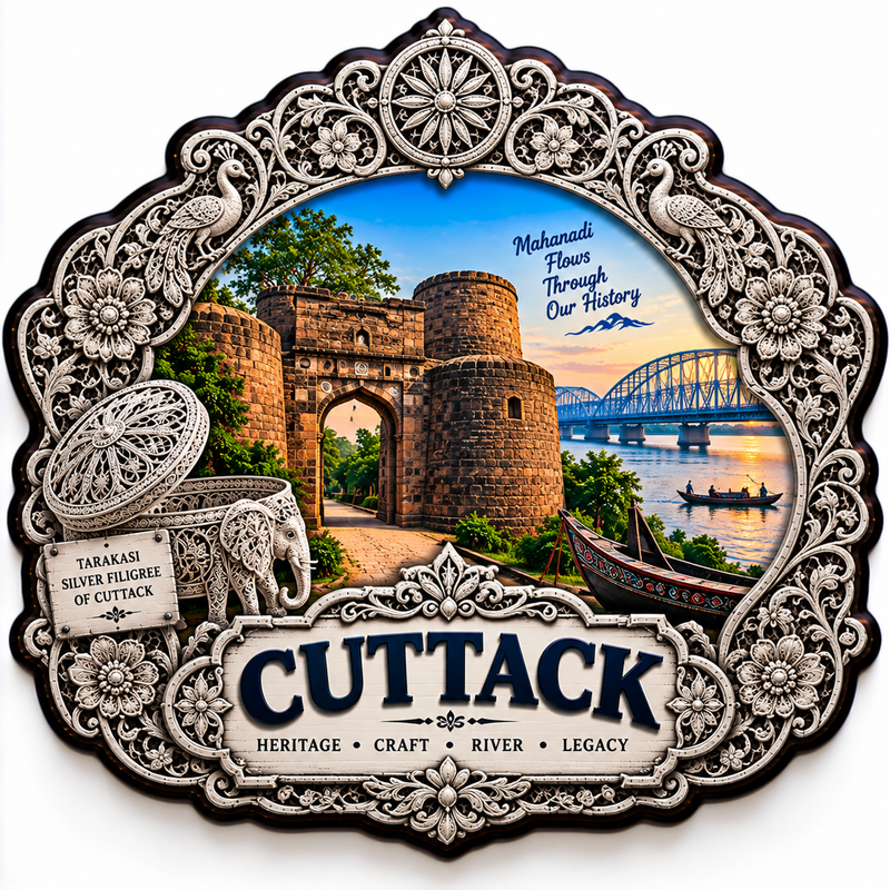 CUTTACK FRIDGE MAGNET