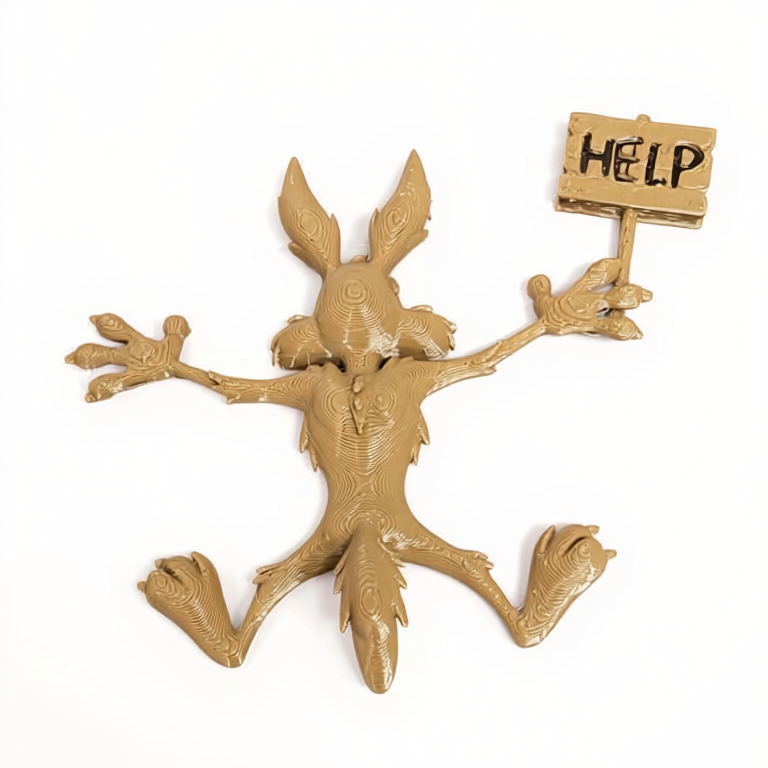 Coyote “HELP” Fridge Magnet