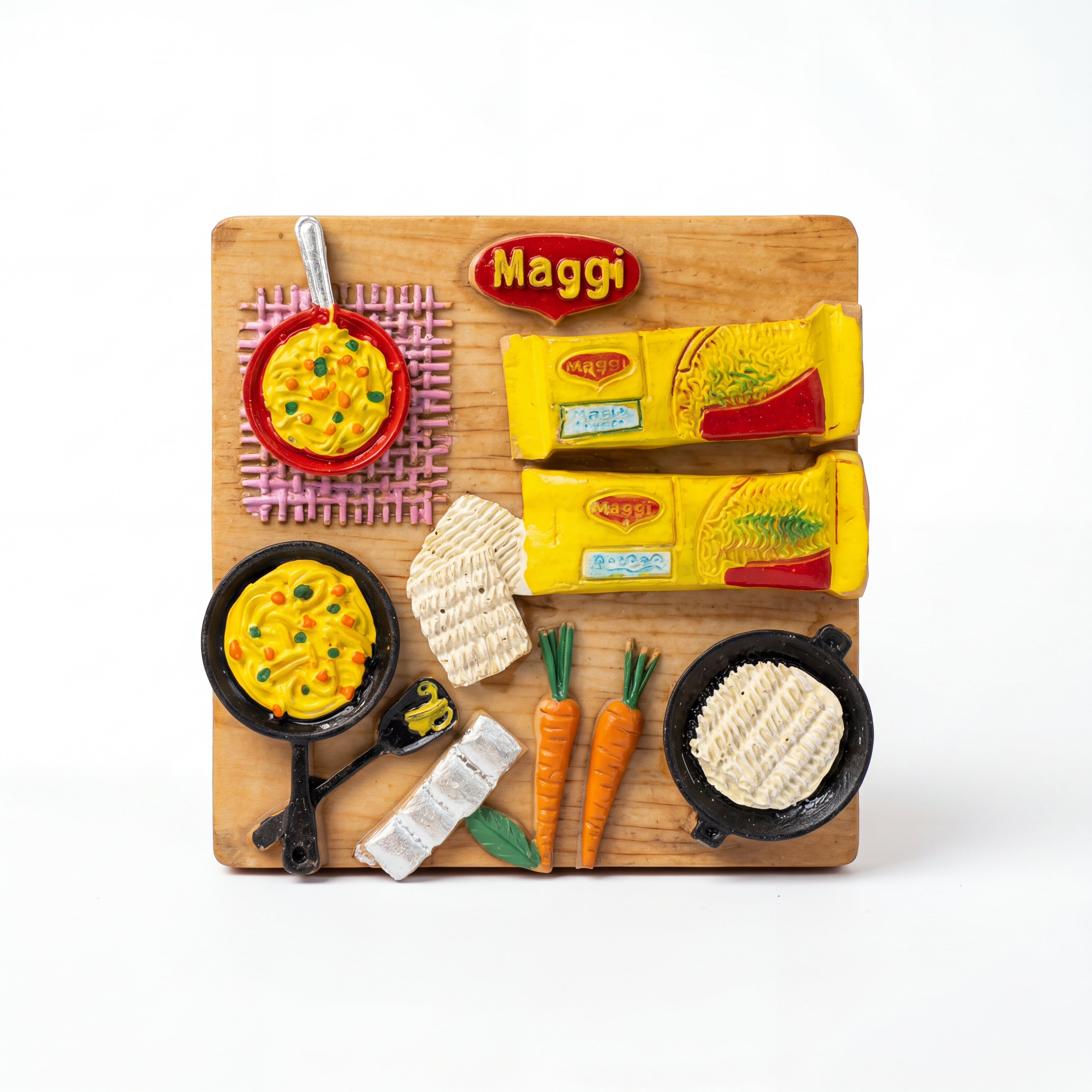 MAGGI PLATE FRIDGE MAGNET