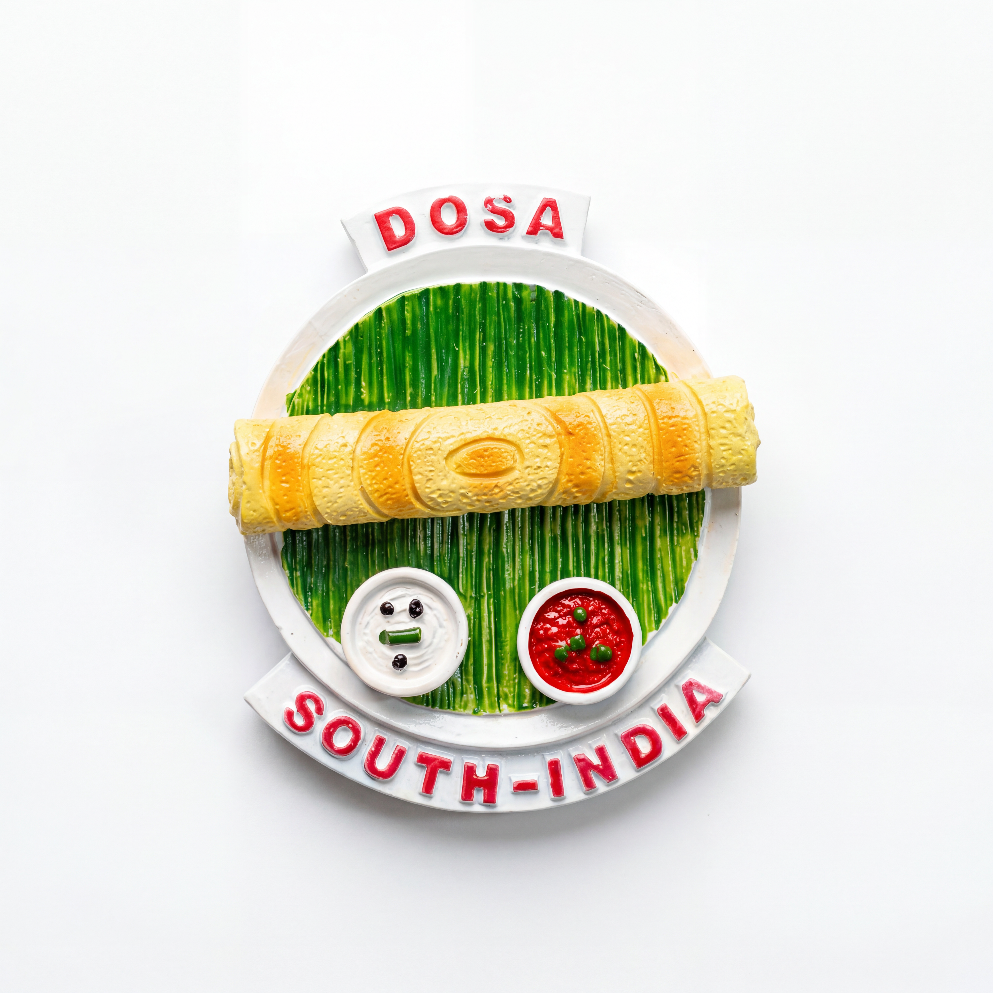 DOSA CHUTNEY FRIDGE MAGNET