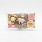SLEEPING CAT BED FRIDGE MAGNET (RANDOM COLORS)