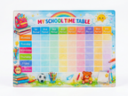 SCHOOL TIME TABLE PLANNER  FRIDGE MAGNET  ( 1 MARKER FREE) (A4 SIZE)