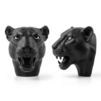 Black Panther  Fridge Magnet
