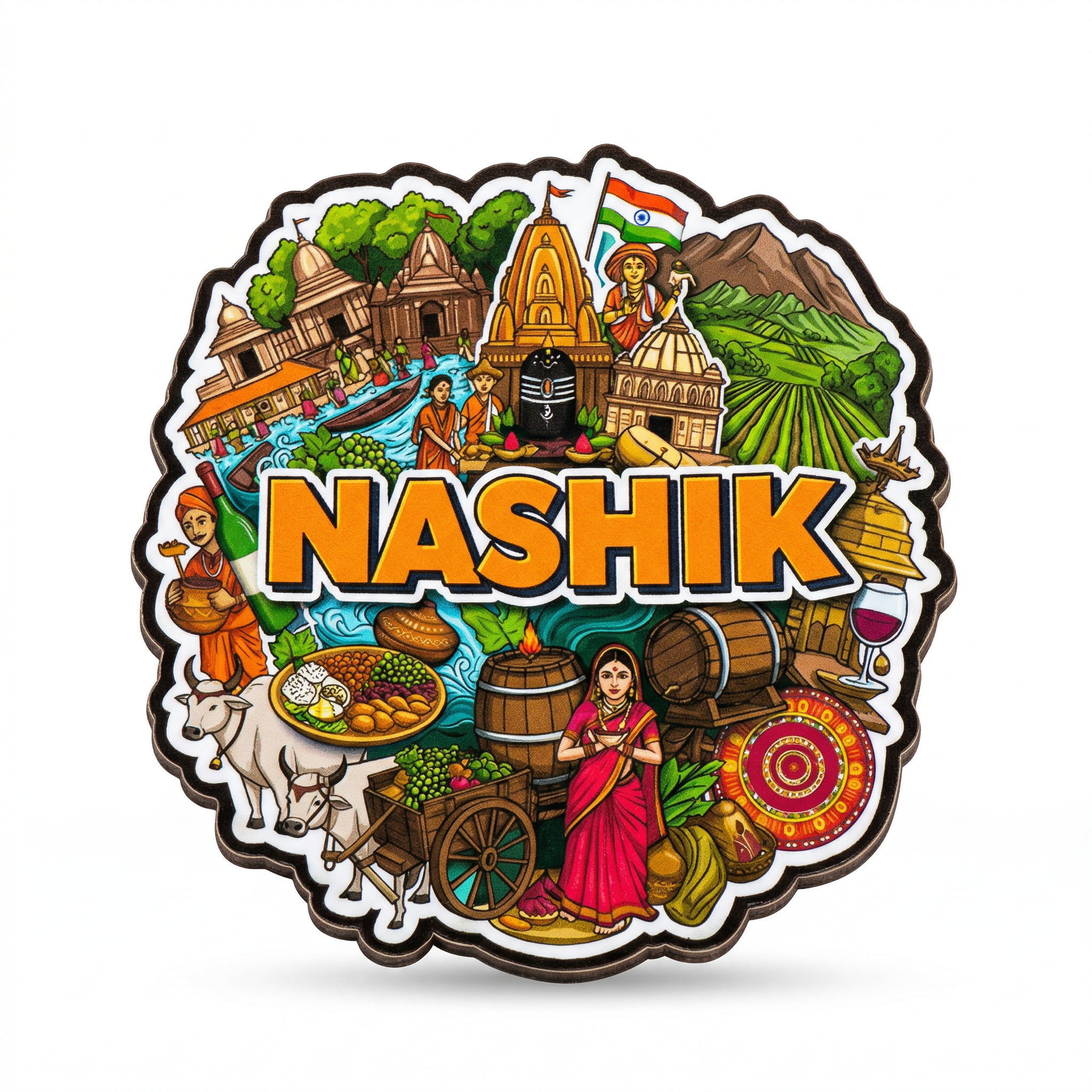 NASIK FRIDGE MAGNET
