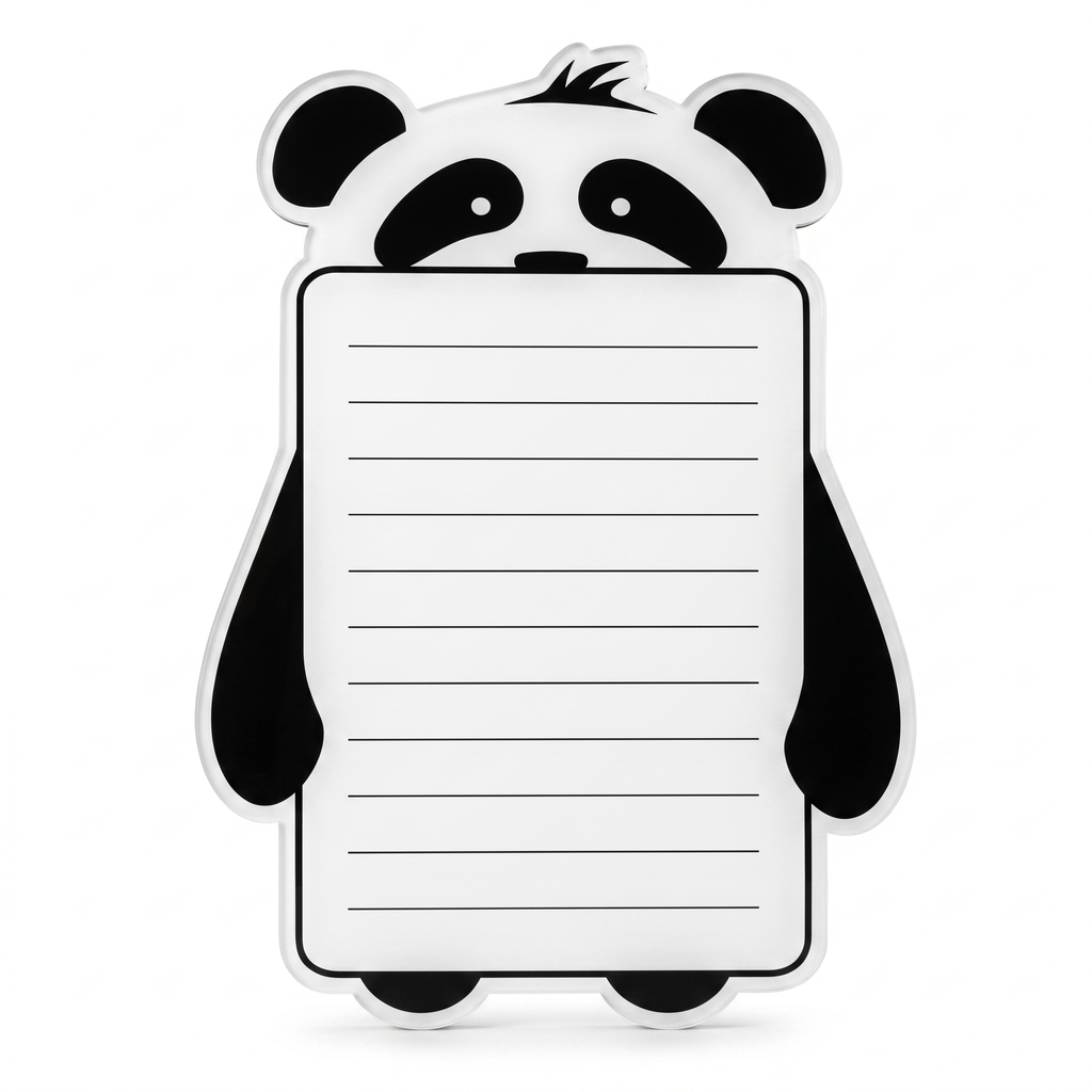 PANDA PLANNER FRIDGE MAGNET  ( 1 MAGNETIC MARKER WITH ERAZER FREE)