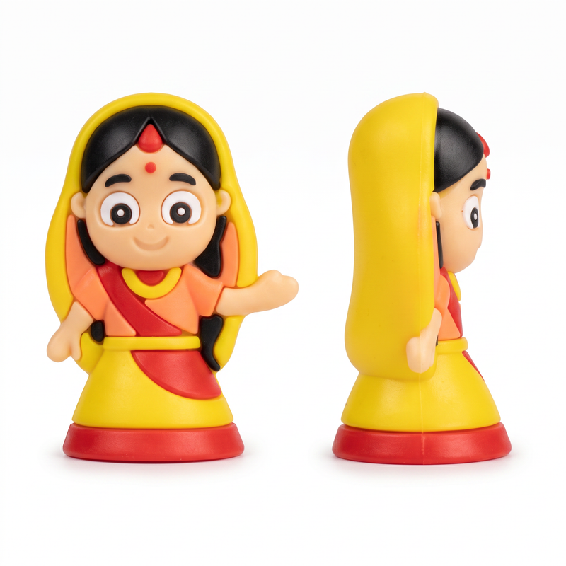 CUTE RADHA FRIDGE MAGNET