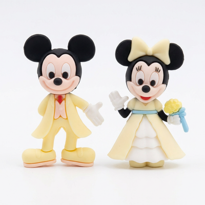 Mickey & Minnie Wedding Couple Fridge Magnet
