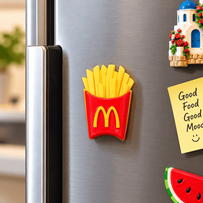 French Fries Fridge Magnet