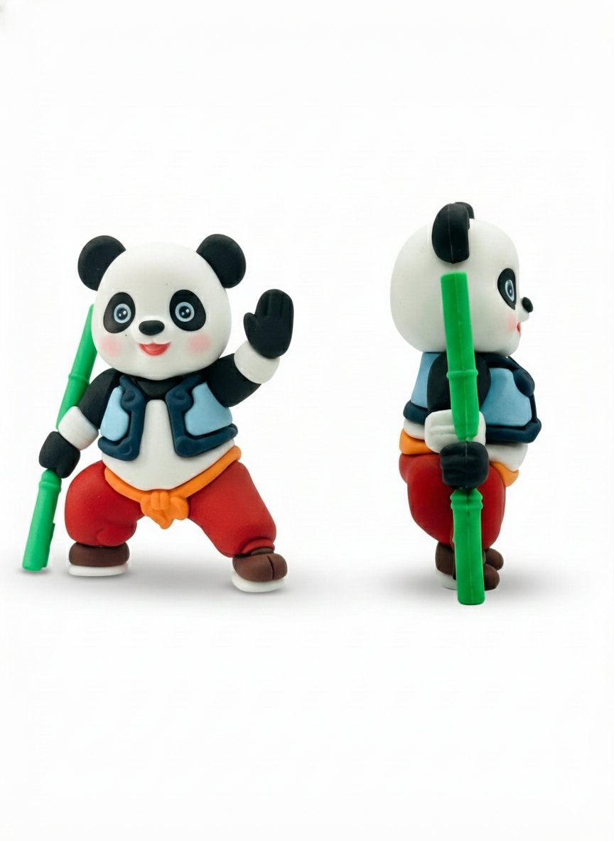 JUDO PANDA FRIDGE MAGNET ( RANDOM DESIGN )
