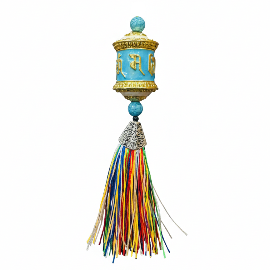 Tibetan Peace Charm 01 FRIDGE MAGNET