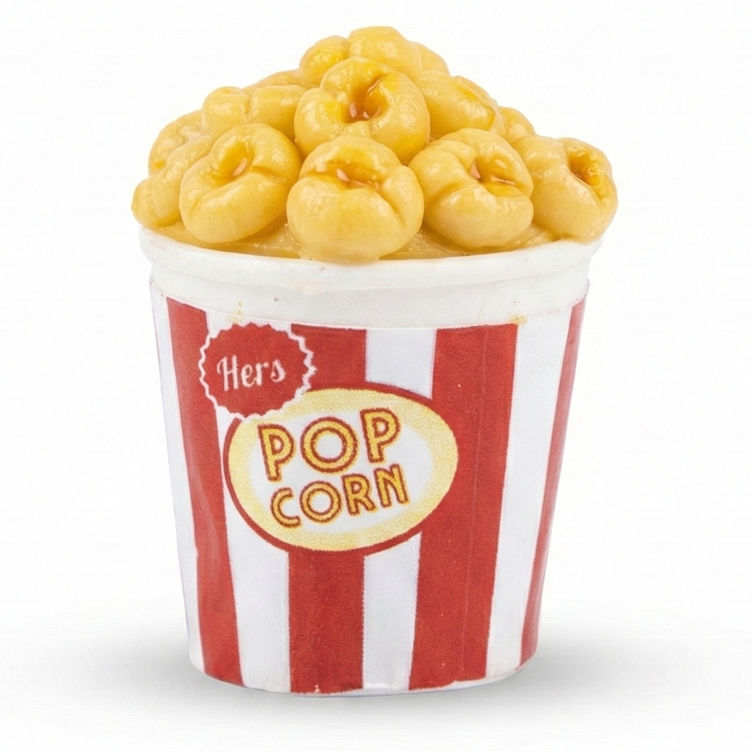 POPCORN TUB FRIDGE MAGNET