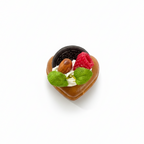 BERRY CHOCOLATE PASTRY FRIDGE  MAGNET