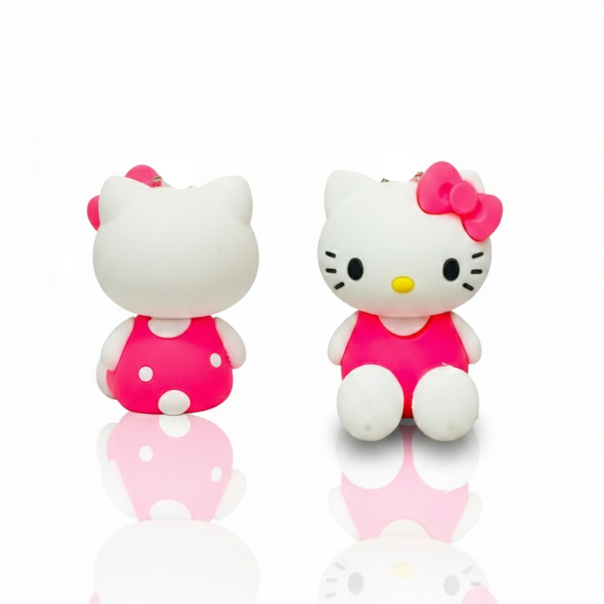 PINK KITTY FRIDGE MAGNET