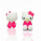 PINK KITTY FRIDGE MAGNET