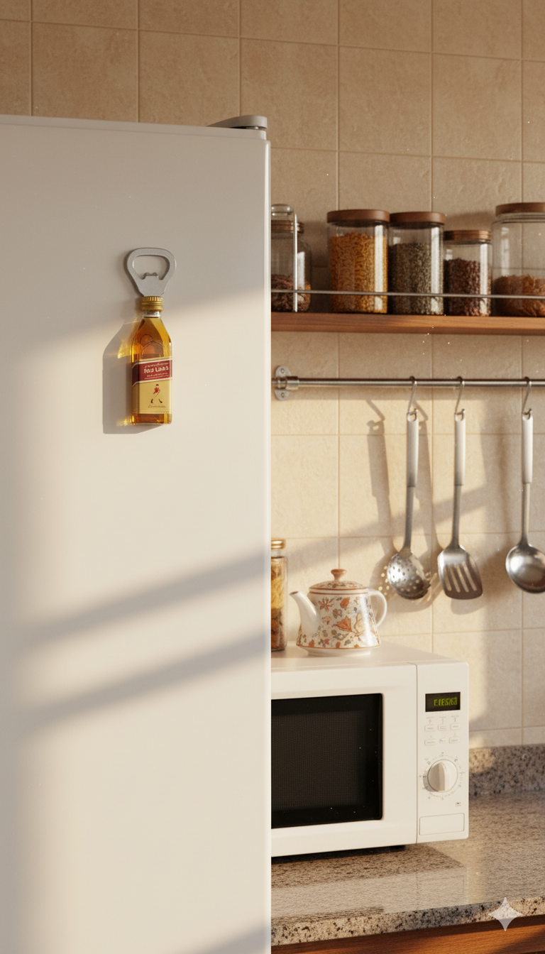 BEER BOTTLE OPENER MAGNET