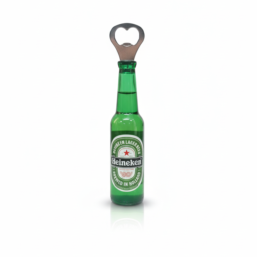 HIENEKEN BEER BOTTLE OPENER FRIDGE  MAGNET