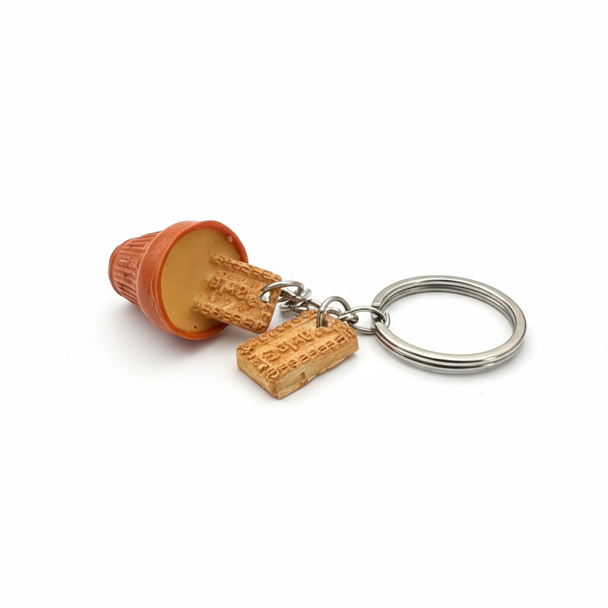 CHIABISCUIT FOOD KEYCHAIN