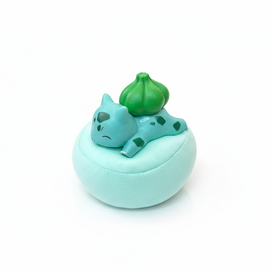 BULBASAUR FRIDGE MAGNET & TABLE TOP ( 1 BULBASOR + 1 CUSION)