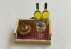 WINE SET FRIDGE MAGNET ( RANDOM COLOR)