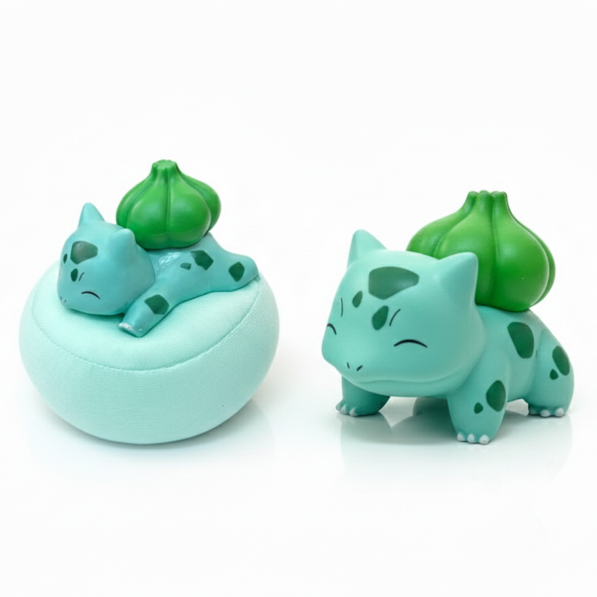 BULBASAUR FRIDGE MAGNET & TABLE TOP ( 1 BULBASOR + 1 CUSION)