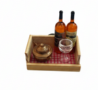 WINE SET FRIDGE MAGNET ( RANDOM COLOR)