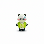 GREEN  PANDA FRIDGE MAGNET