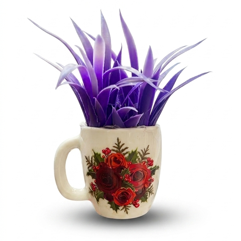 FLOWER VASE CUP MAGNET