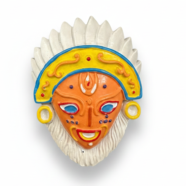 WODOO MASK   FRIDGE MAGNET