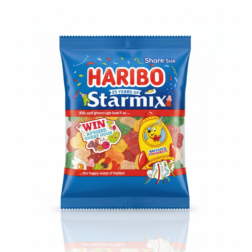 HARIBO SQUEEZE FRIDGE MAGNET