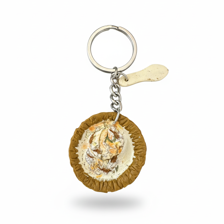 ALOO TIKKI  FOOD KEYCHAIN