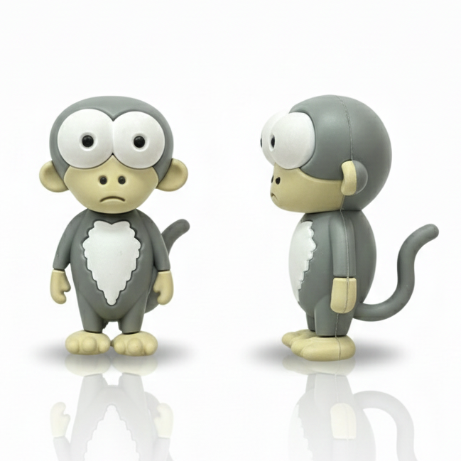 MONKEY FRIDGE MAGNET