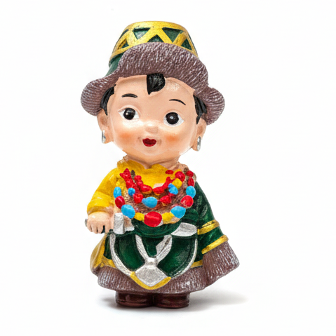 TIBETIAN BOY FRIDGE MAGNET