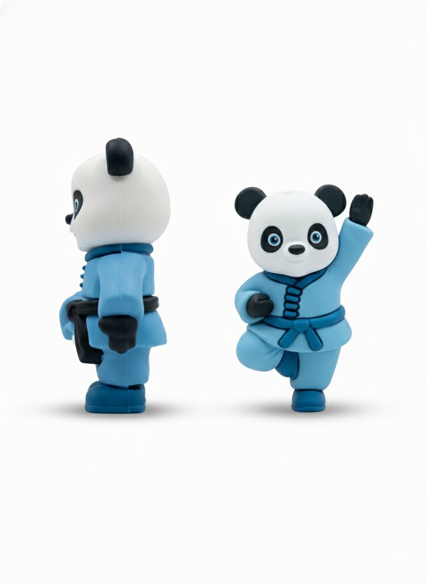 JUDO PANDA FRIDGE MAGNET ( RANDOM DESIGN )