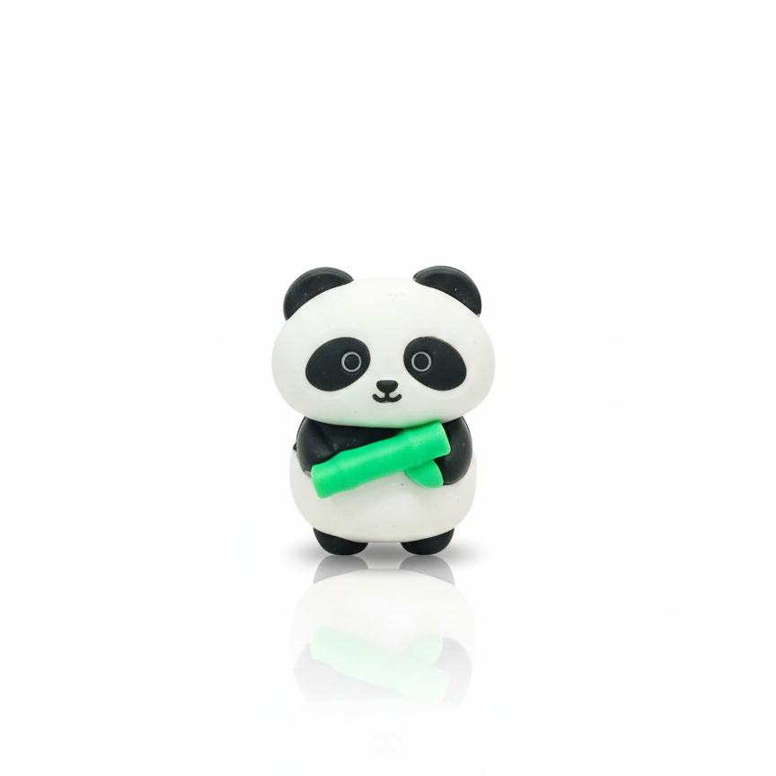 BAMBOO PANDA FRIDGE MAGNET