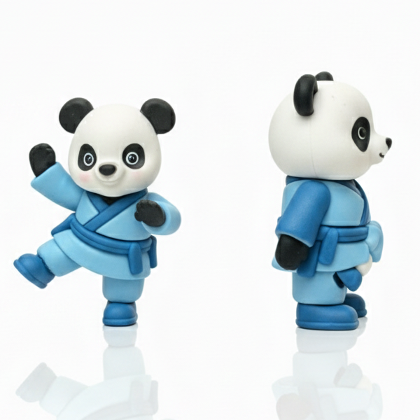 JUDO PANDA FRIDGE MAGNET ( RANDOM DESIGN )