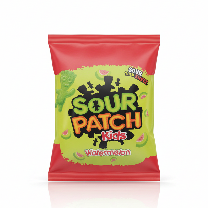 SOUR PATCH SQUEEZE FRIDGE MAGNET