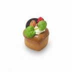 BERRY CHOCOLATE PASTRY FRIDGE  MAGNET