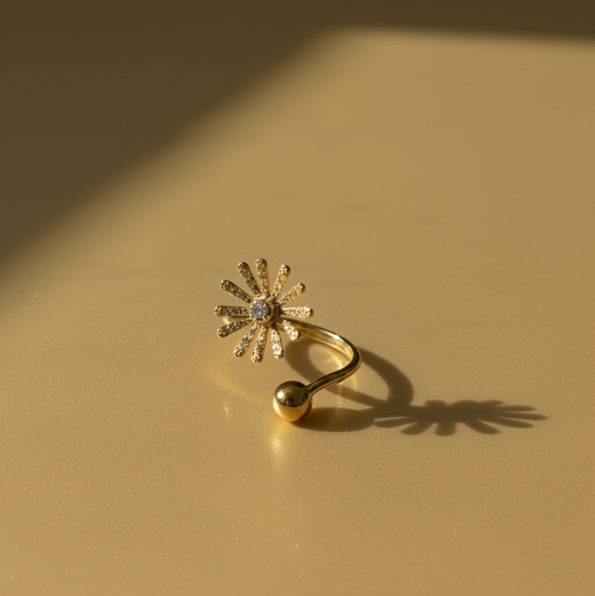 KOREAN FLOWER RING