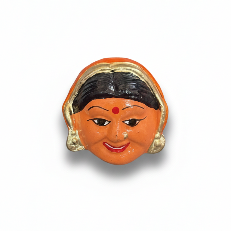 TERRACOTTA FACE 06  FRIDGE MAGNET
