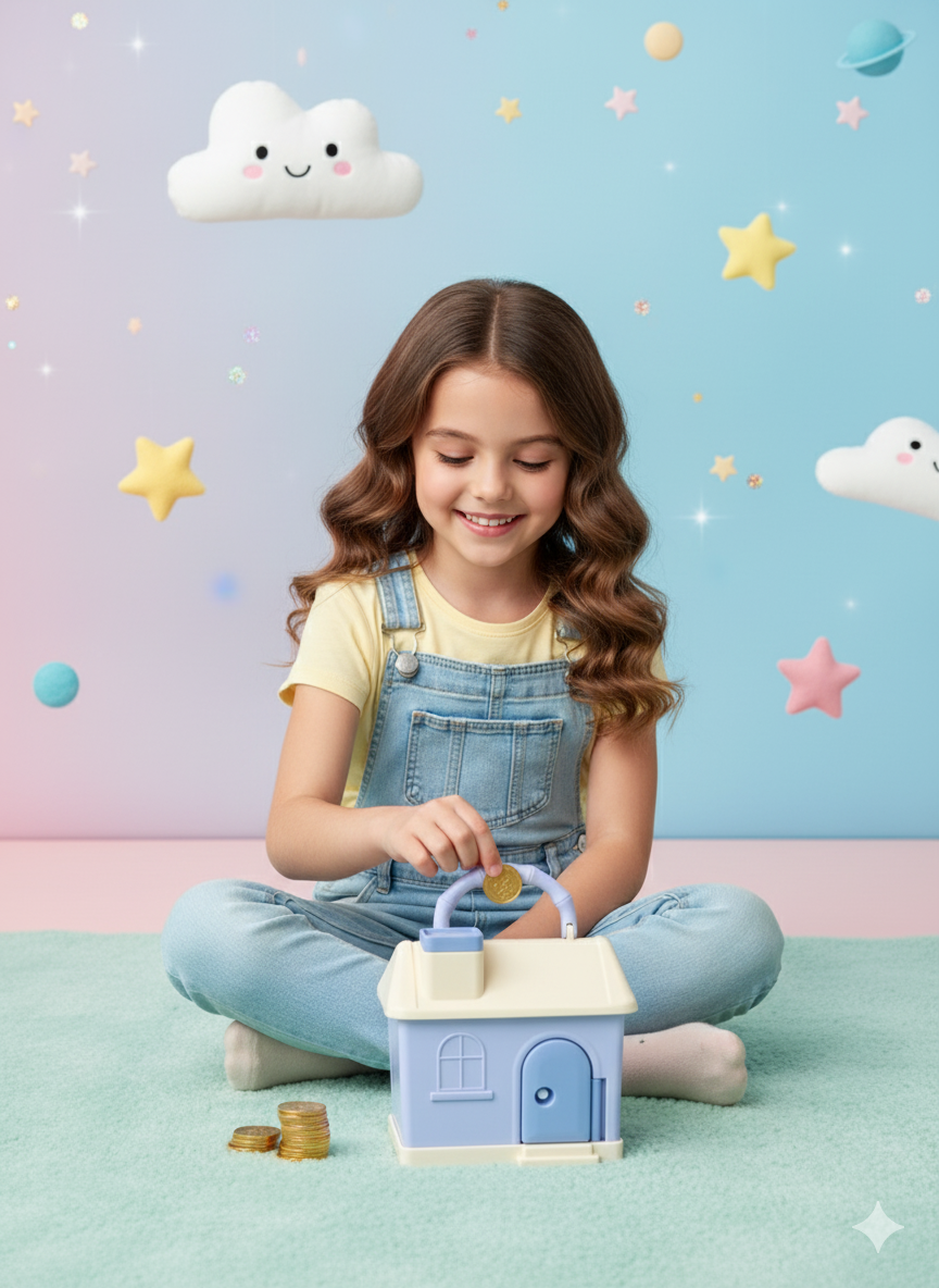 HOUSE PIGGY BANK (RANDOM COLOR)