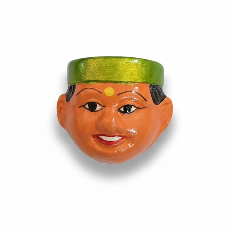 TERRACOTTA FACE 02  FRIDGE MAGNET