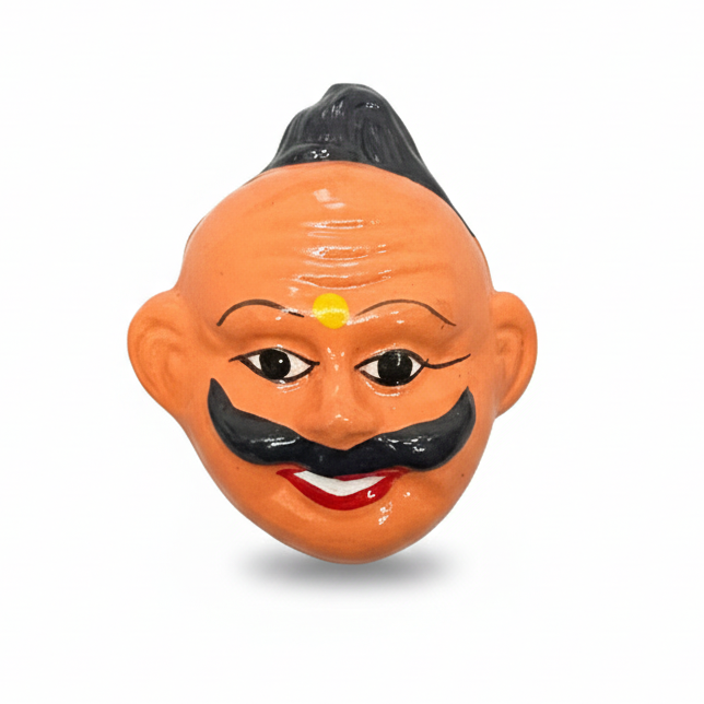 TERRACOTTA FACE 07  FRIDGE MAGNET